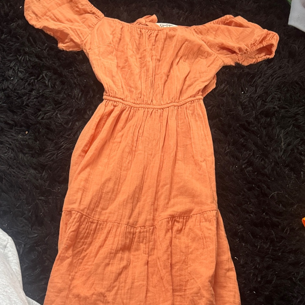Jessica Simpson Coral Cotton Top
